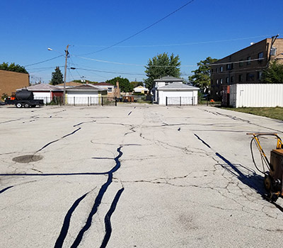 crack-repair-during black pearl arlington heights crack repair
